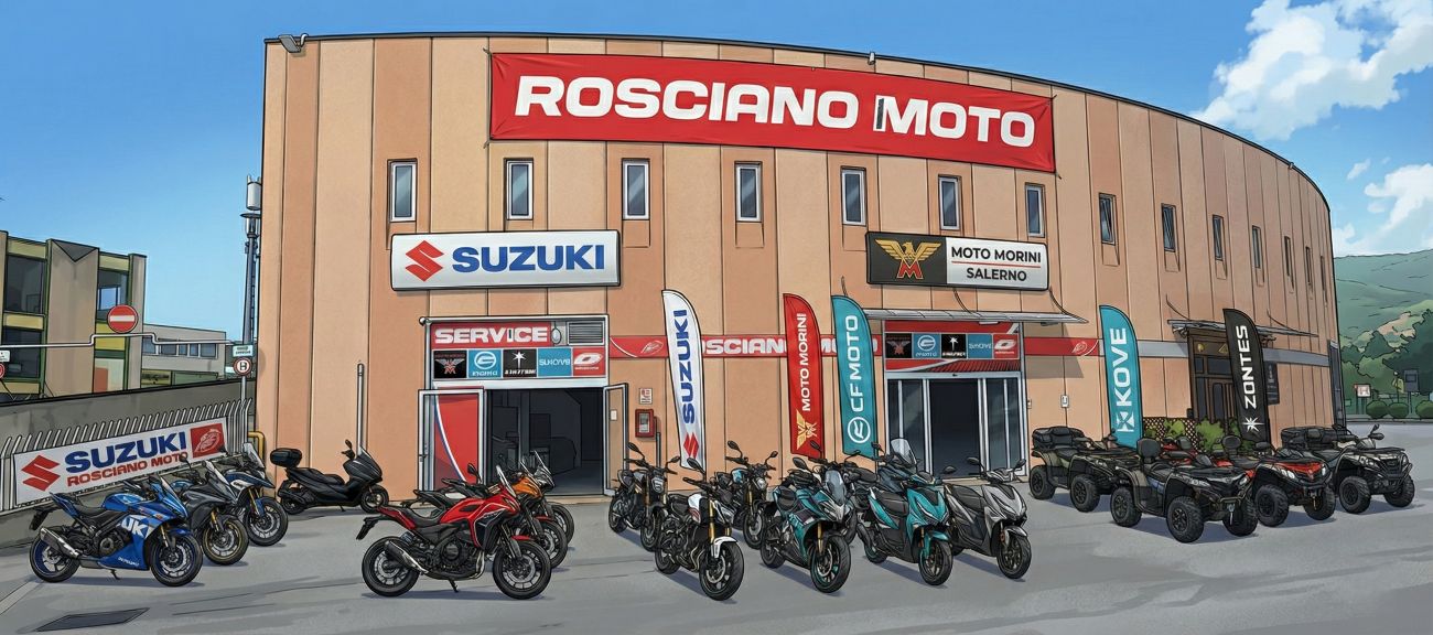 Rosciano Moto Concessionario Ufficiale a Salerno e Sala Consilina